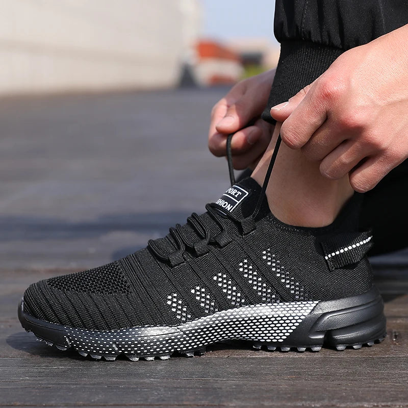 Men Casual Sneakers Mesh Lightweight Breathable