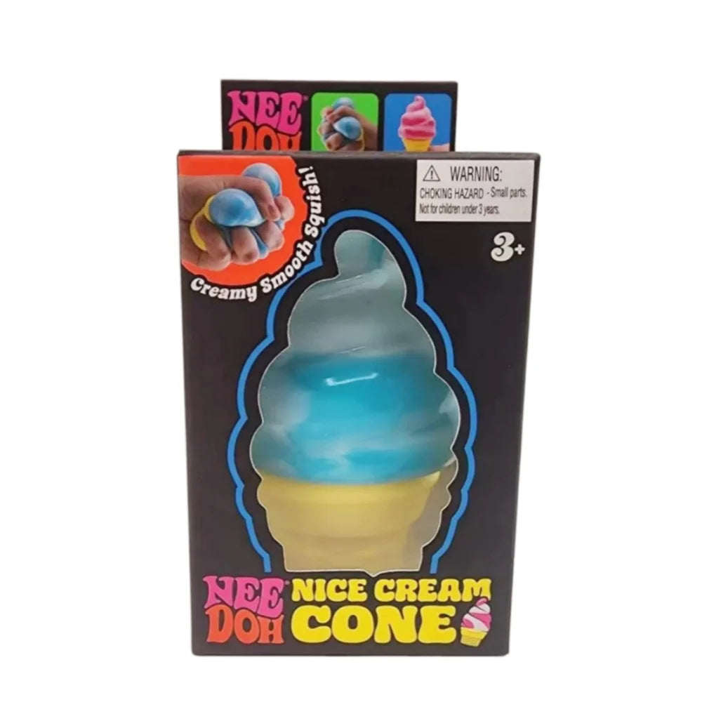 New  Needoh Ice Cream Sensory , Squeeze Toy Stress Relief Blocks, Stress Reduction, Puzzle Solving Emotional Regulation