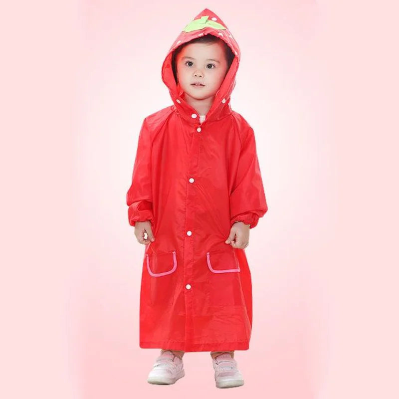 Kids Raincoat Cartoon Animal Style Outdoor Waterproof Kids Raincoat Boys Girls Rainwear Baby Raincoat Children Rain Poncho