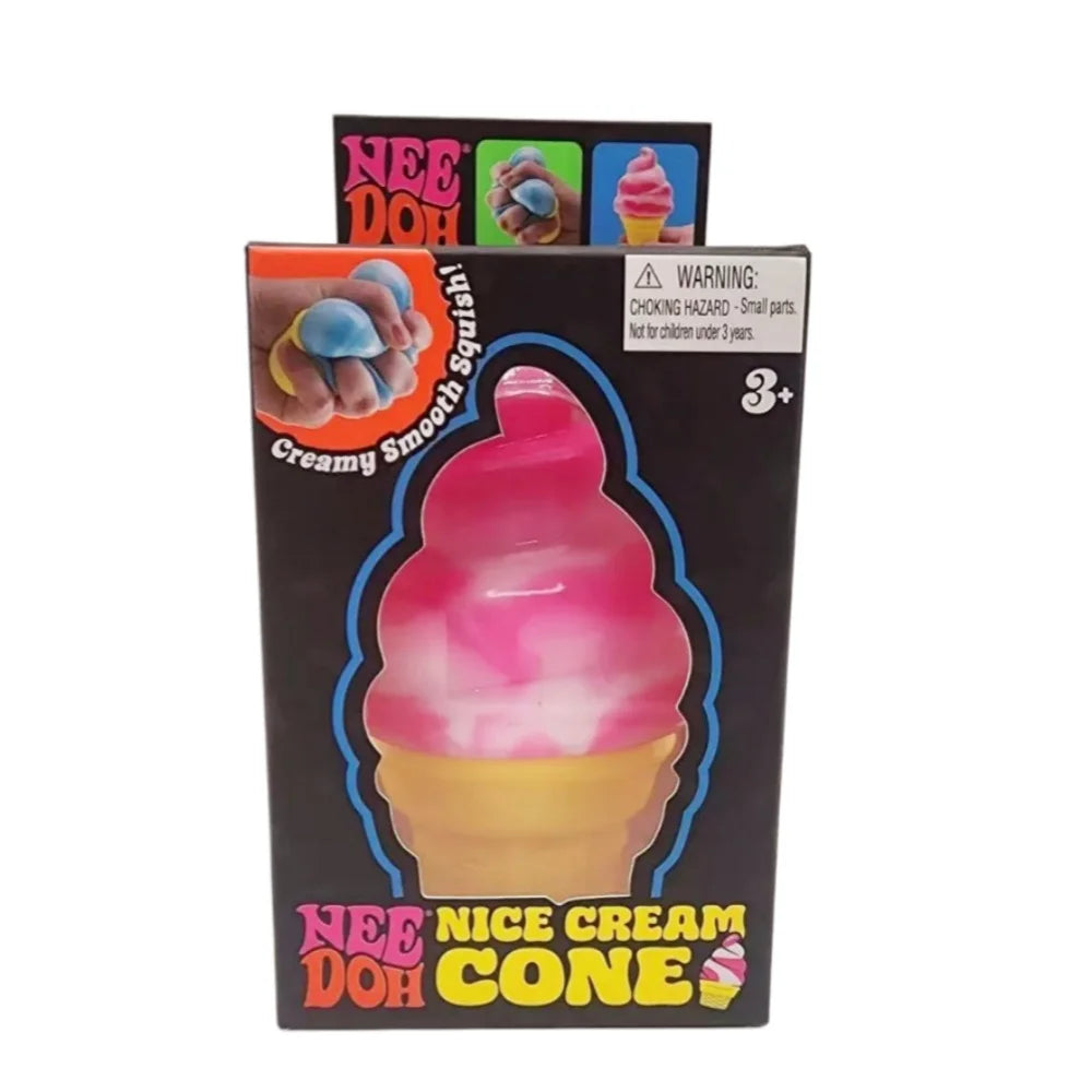 New  Needoh Ice Cream Sensory , Squeeze Toy Stress Relief Blocks, Stress Reduction, Puzzle Solving Emotional Regulation