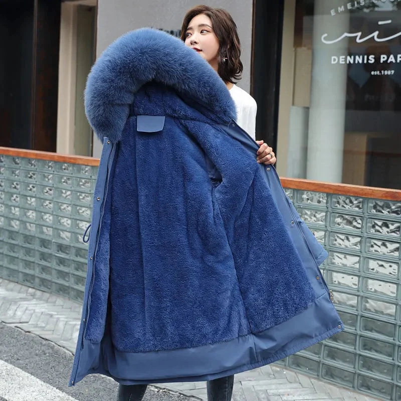 Wool Liner Hooded Jacket