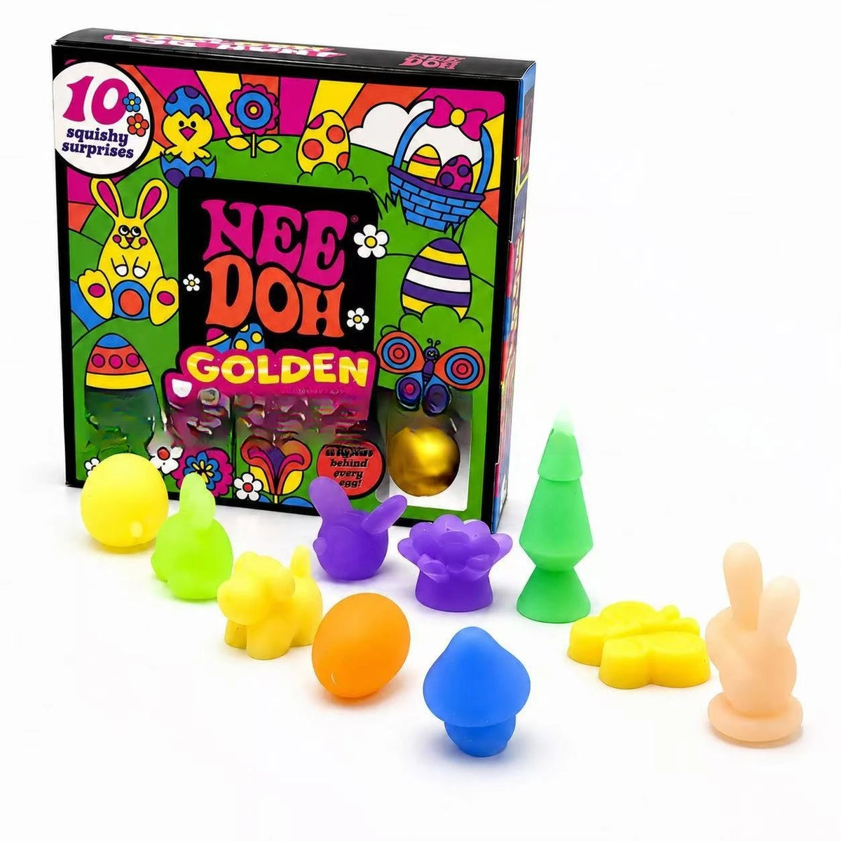 Surprise Squishy Blind Box, Needoh Advent Calendar, 24 Days Countdown Stress Relief Fidget Toys, New Year Advent Calendar Gift