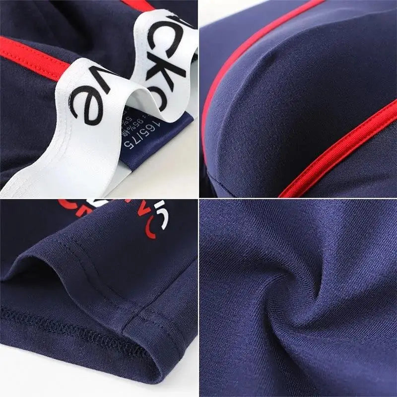 3Pcs Male Panties Cotton Men's Underwear Boxers Breathable  M-3XL