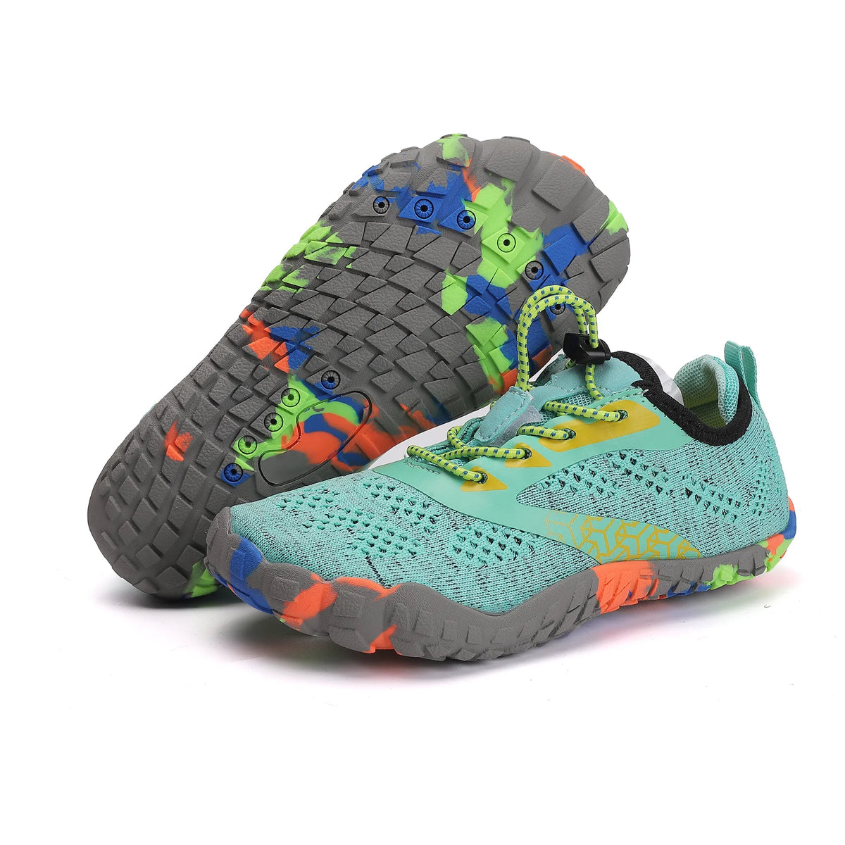 Kids Aqua Shoes Quick Dry Beach Barefoot Water Shoes Boy Girl Drainage Swim Sandals Diving Boating Surfing Sports Wading Sneaker