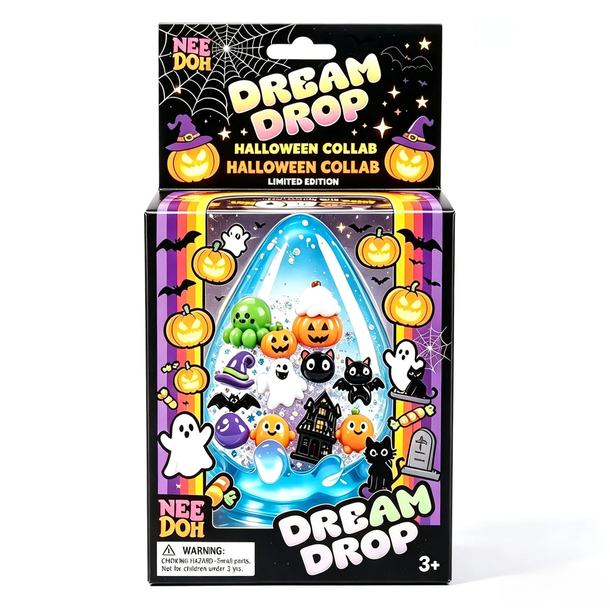 NeeDoh Halloween Christmas Gifts  Such As Spiders and Pumpkins. Sensory Toys for Relieving Stress. Soft Decompression Toys