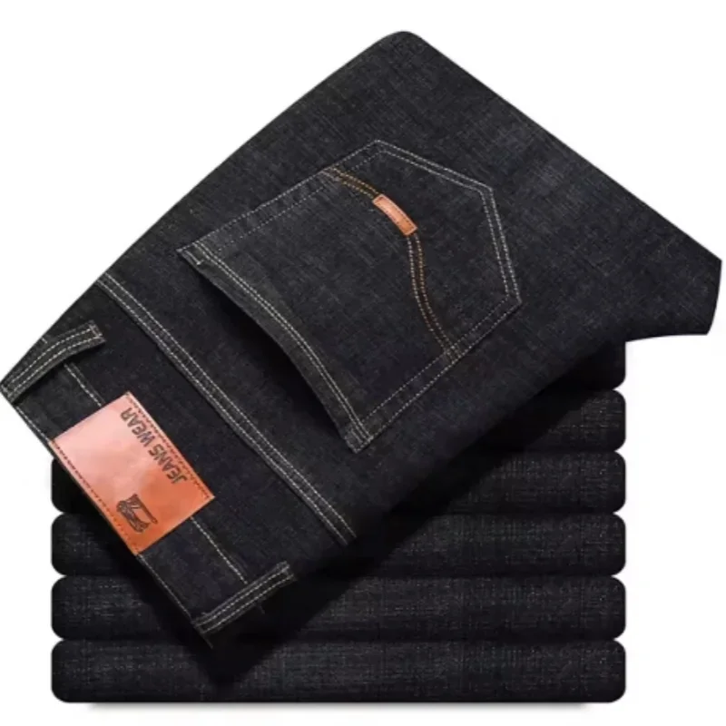 Men Jeans New Stretch Slim Fit Pants