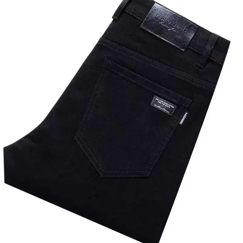 Men's Casual Work Jeans Straight Leg