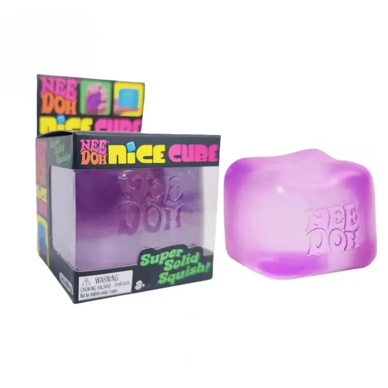 New  Needoh Ice Cream Sensory , Squeeze Toy Stress Relief Blocks, Stress Reduction, Puzzle Solving Emotional Regulation