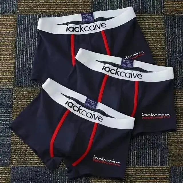 3Pcs Male Panties Cotton Men's Underwear Boxers Breathable  M-3XL