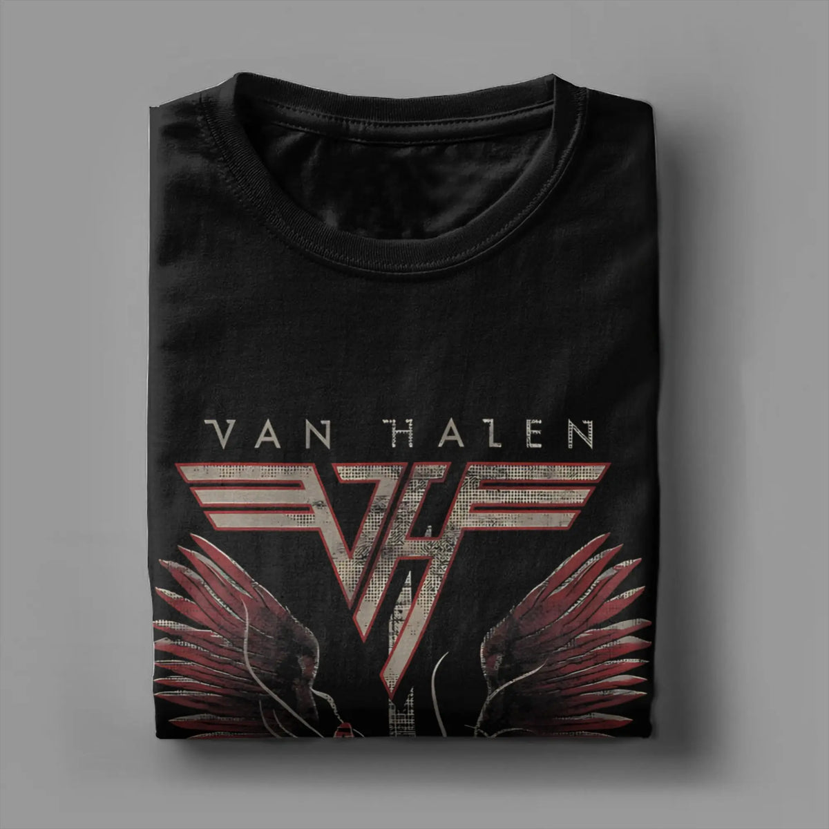 Men's T Shirt Van Halen Hard Rock Band T-Shirts