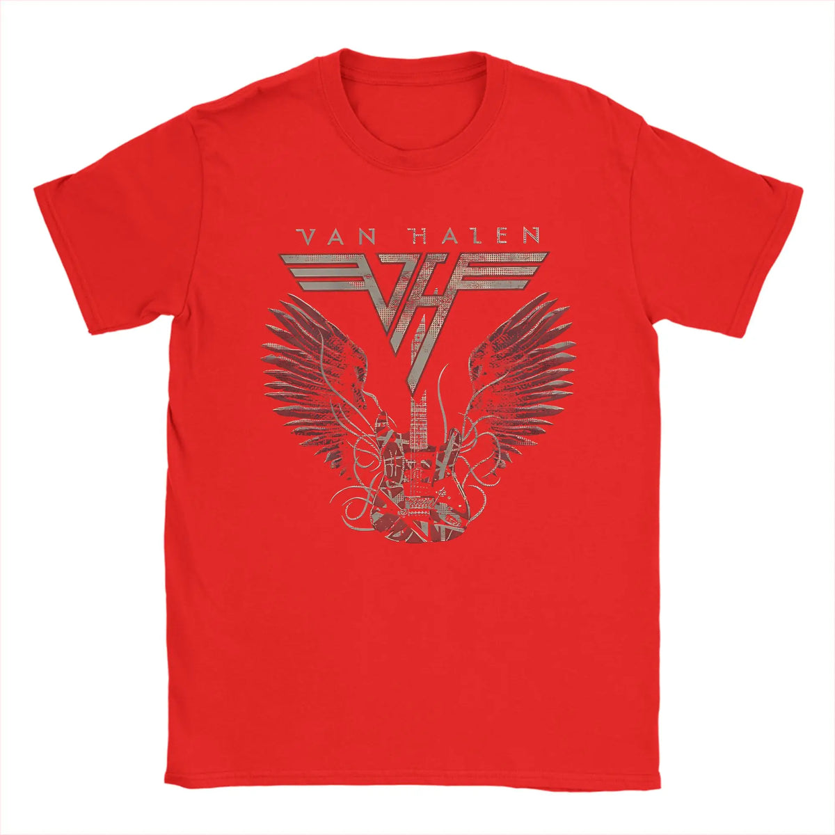 Men's T Shirt Van Halen Hard Rock Band T-Shirts