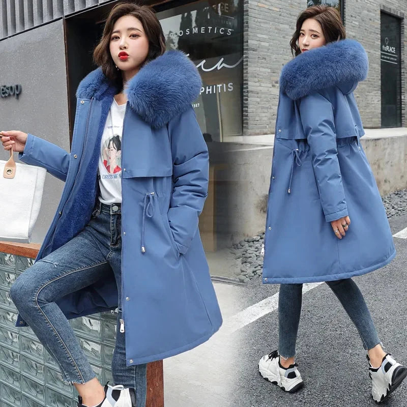 Wool Liner Hooded Jacket