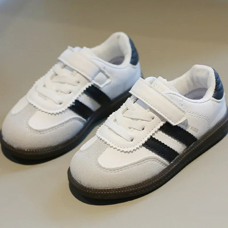 Children's Sneakers Boy Spring Autumn Causal Kid Running Walking Shoes Fashion Versatile Girls Tennis Shoes Soft Soled Hook Loop