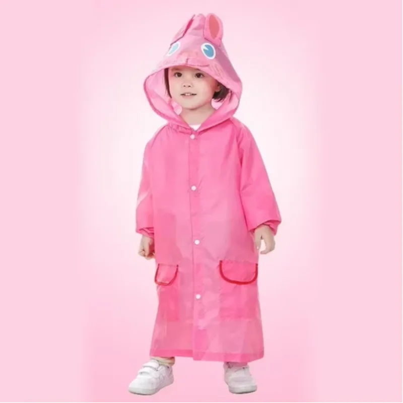 Kids Raincoat Cartoon Animal Style Outdoor Waterproof Kids Raincoat Boys Girls Rainwear Baby Raincoat Children Rain Poncho